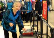 Lisa, our sound system guru at Fairview Mall